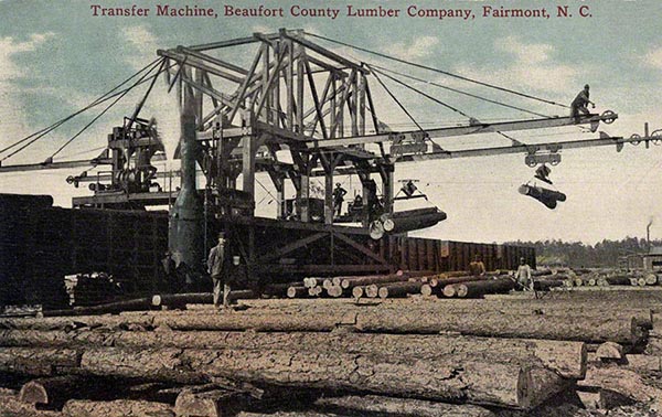 Transfer Machine Beaufort County Lumber Company Fairmont NC