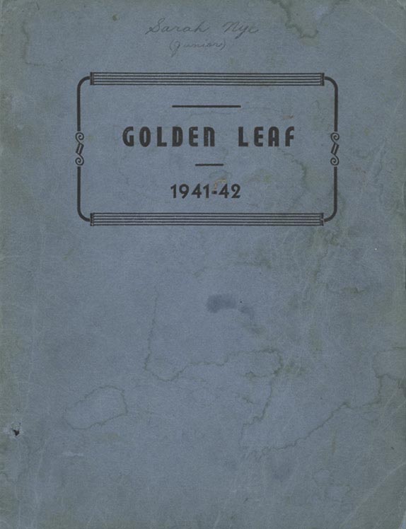 1942FHSYearbookCover